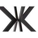 Стол обеденный HALMAR PERONI дуб золотой/черный 100-250/100